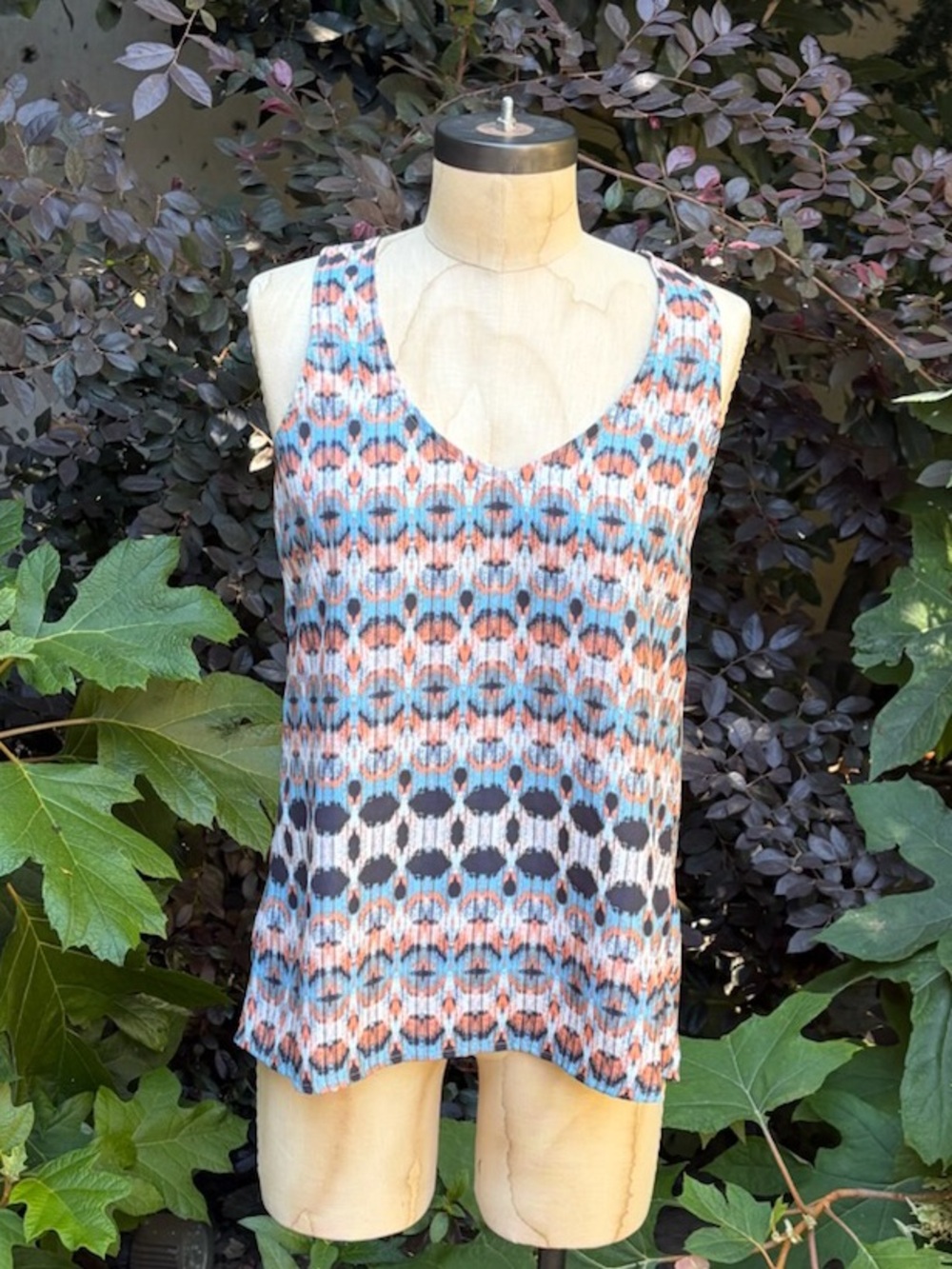 19 Cooper "Rover" abstract print tank top - size XS